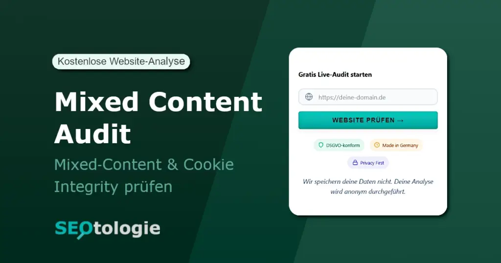 Mixed‑Content & Cookie Integrity prüfen